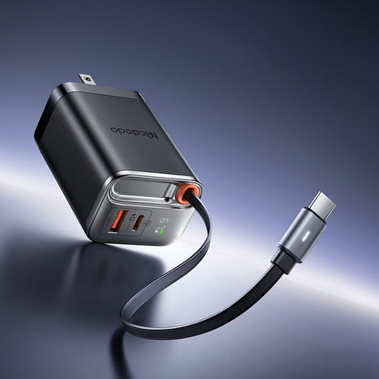 FreeGo — Cargador GaN 67W retráctil