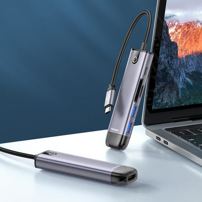 Hub USB-C 6 en 1 4K 100W