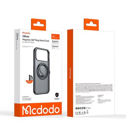 OBase 360° — Case magnético con Ring Stand
