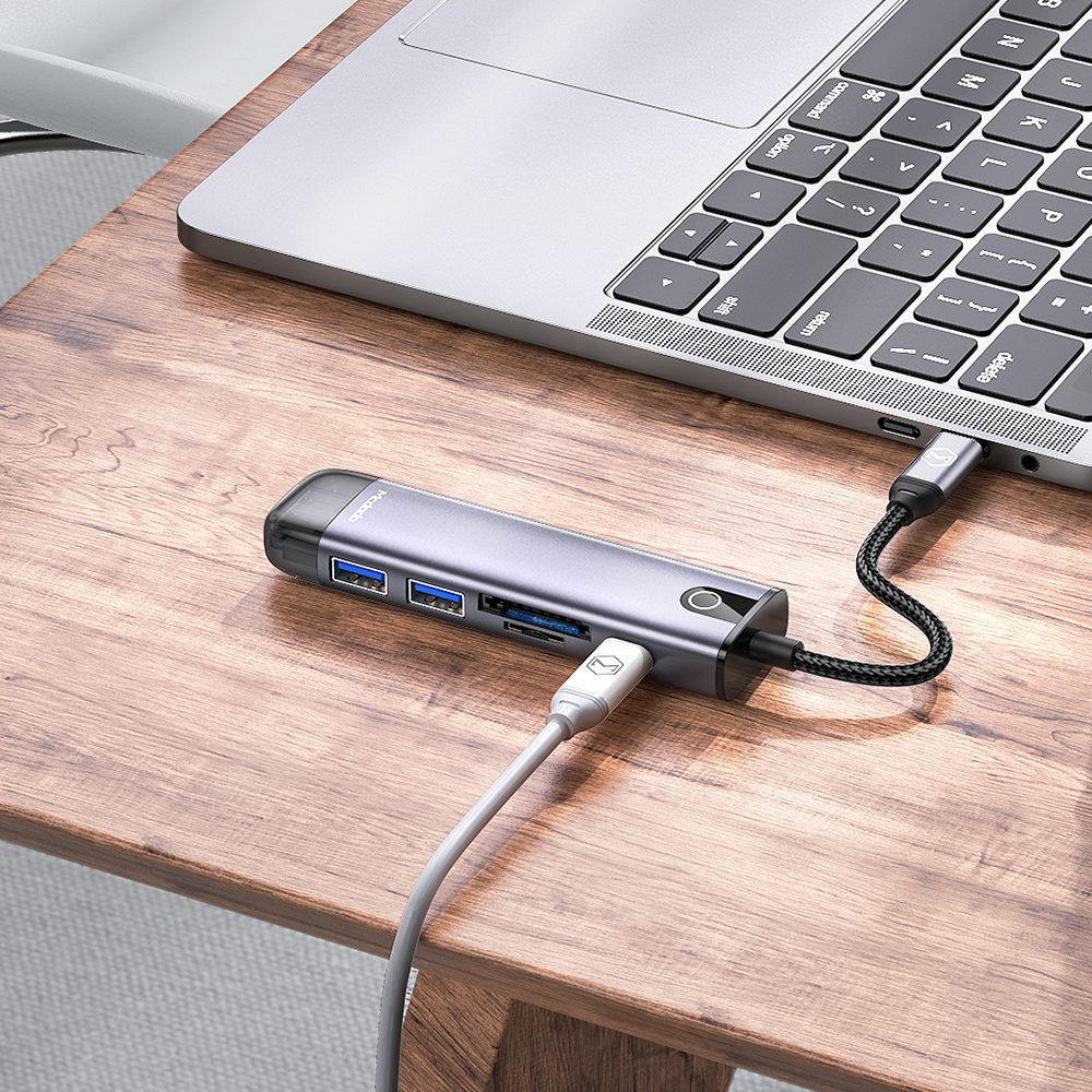 Hub USB-C 6 en 1 4K 100W