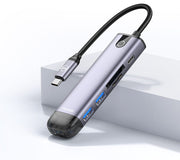 Hub USB-C 6 en 1 4K 100W