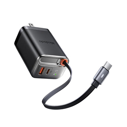 FreeGo — Cargador GaN 67W retráctil