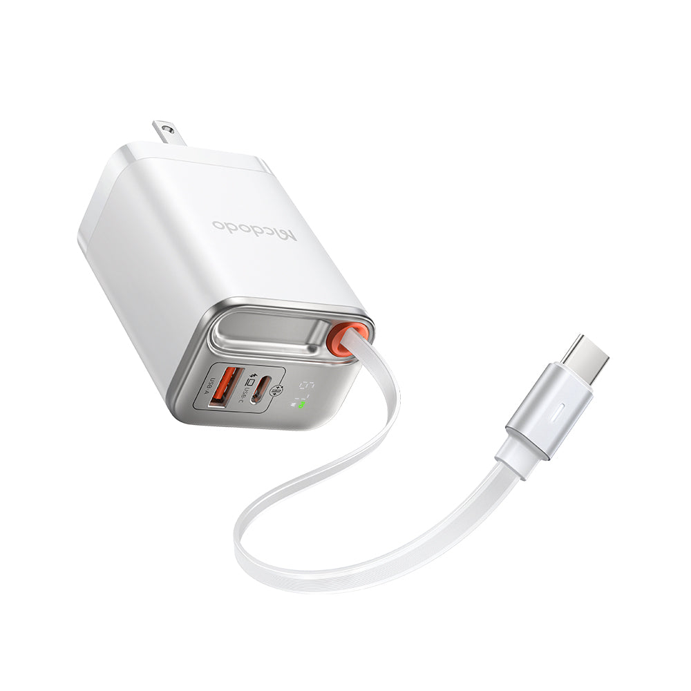 FreeGo — Cargador GaN 67W retráctil