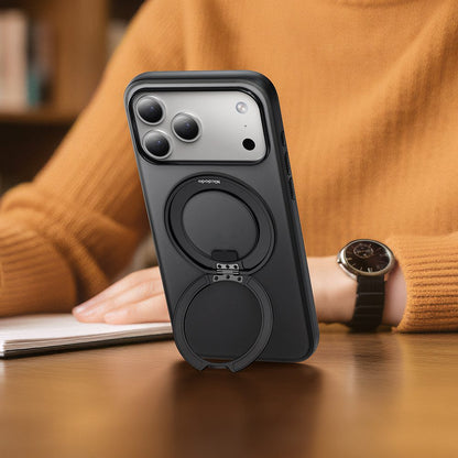 OBase 360° — Case magnético con Ring Stand