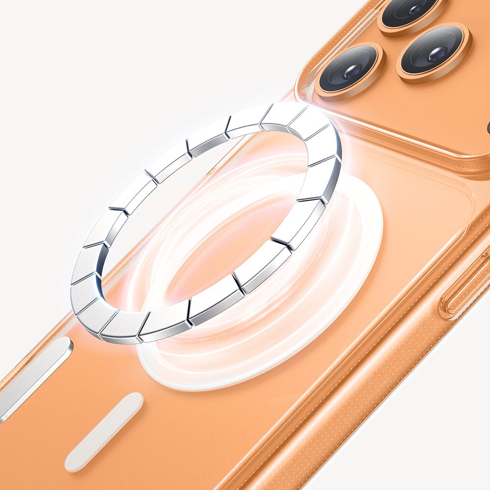 OAir — Case magnético transparente iPhone 17