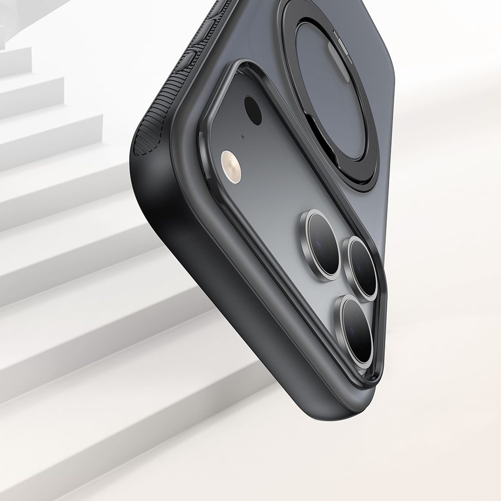 OBase 360° — Case magnético con Ring Stand