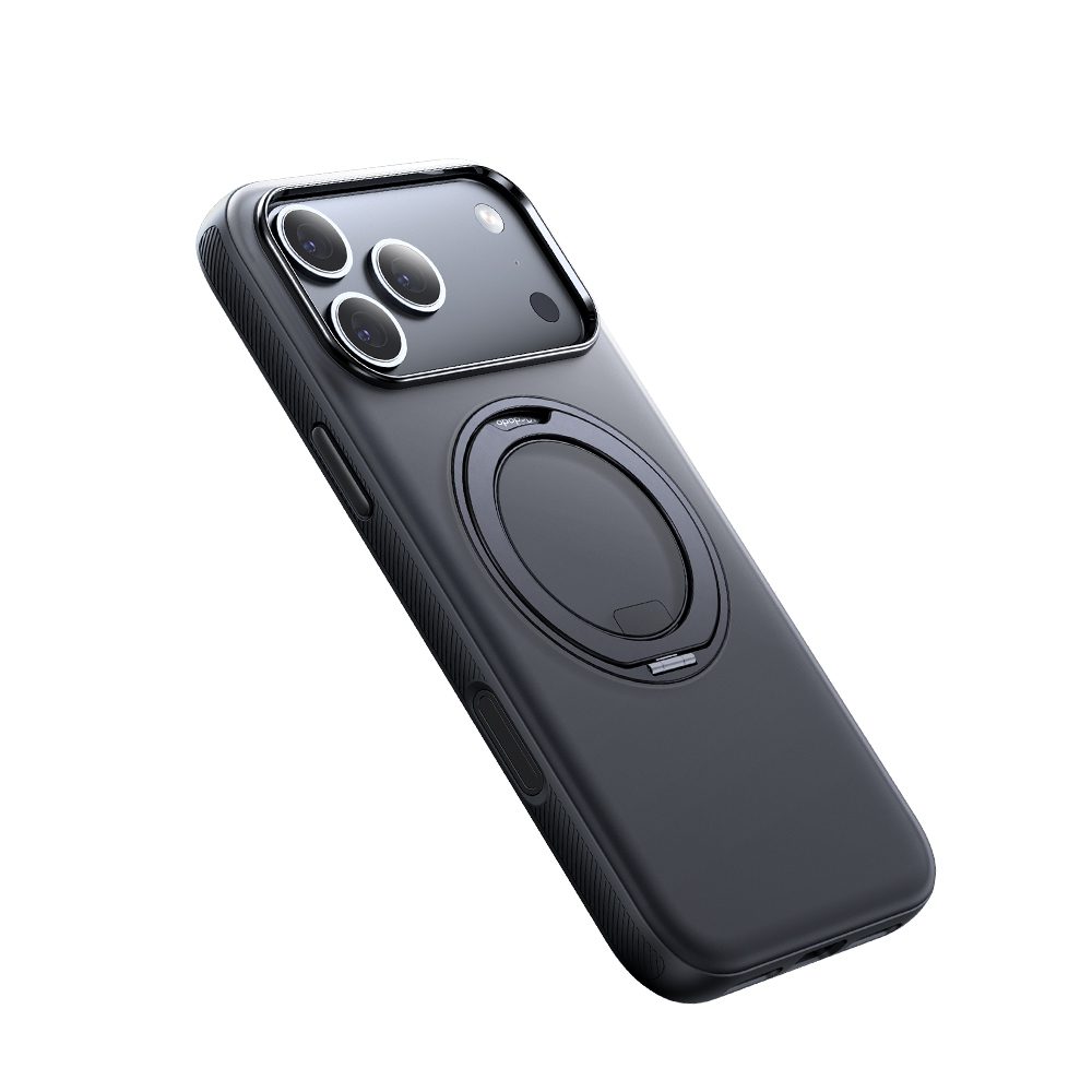 OBase 360° — Case magnético con Ring Stand